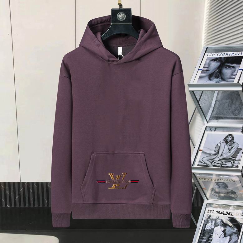 Louis Vuitton men hoodies-LV8112H
